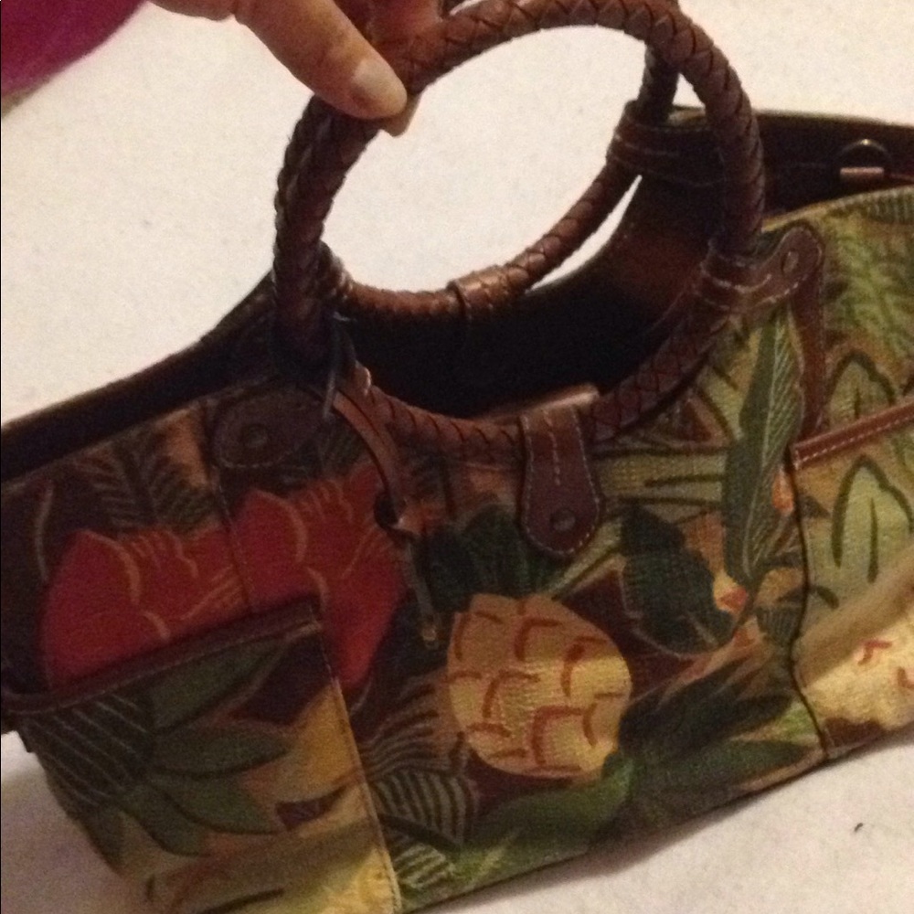 Fossil canvas medium size purse bag